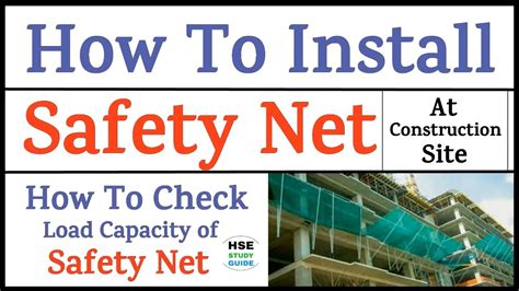 safety net installation checklist